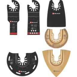 Einhell  49708206 Multi-Material Multi-Tool Accessory Kit 6 Pieces