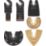 Einhell  49708206 Multi-Material Multi-Tool Accessory Kit 6 Pieces