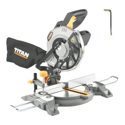 Titan TTB1361MSW 210mm  Electric Single-Bevel  Compound Mitre Saw 220-240V