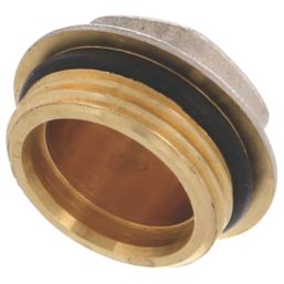 Hep2O  Brass BSP Male Manifold Cap 3/4"