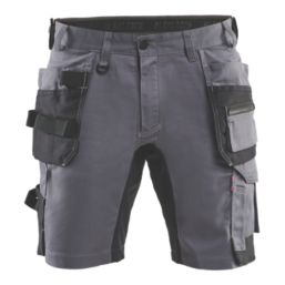 Blaklader  Stretch Shorts Mid Grey 38" W