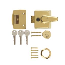 ERA 1430-37-1  Replacement Night Latch Polished Chrome 40mm Backset