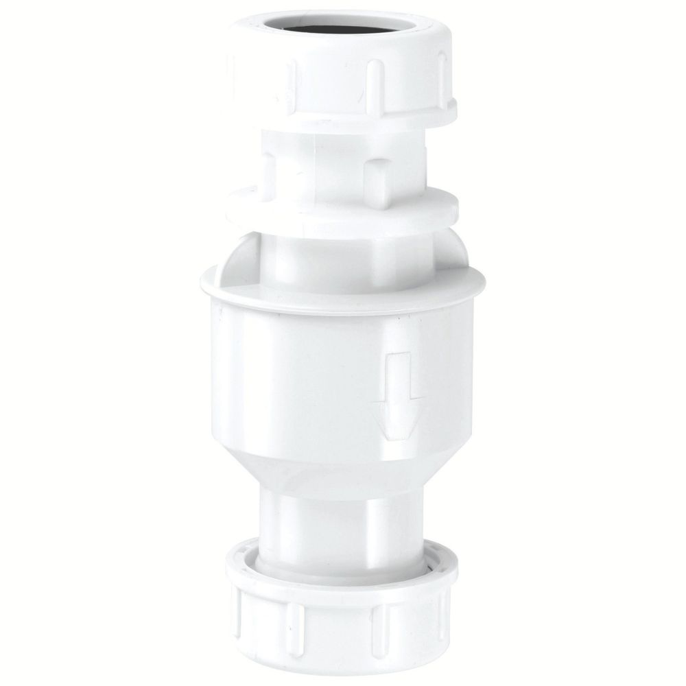 McAlpine InLine Vertical NonReturn Valve Screwfix
