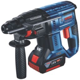 Bosch GBH 18V-21 2.4kg 18V 1 x 4.0Ah Li-Ion CoolPack Brushless Cordless SDS Plus Hammer Drill