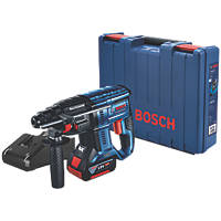 Bosch GBH 18V-21 2.4kg 18V 4.0Ah Li-Ion Coolpack Brushless Cordless SDS Plus Hammer Drill
