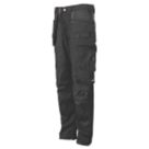 Scruffs Trade Flex Holster Womens Work Trousers Black Size 12 30" L