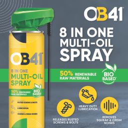 OB41 Bio-Based 8-in-1 Multi-Oil Spray 300ml