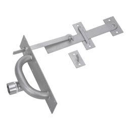 Smith & Locke Gate Latch Silver 217mm
