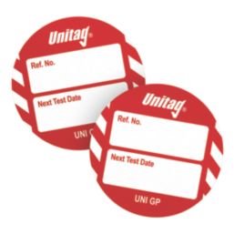 Scafftag  Unitag Inserts (Red) 20 Pack