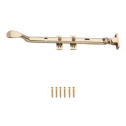 Smith & Locke Traditional Casement Stay Polished Brass 280mm