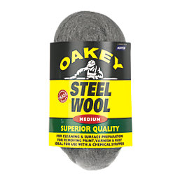 Oakey Multi-Material Grade 1 Medium Steel Wool 200g