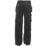 DEWALT Pro Tradesman Work Trousers Black 32" W 31" L