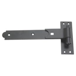 Smith & Locke Black Powder-Coated Straight Gate Hinge Hook & Band 134mm x 260mm x 45.5mm