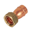 Yorkshire  Copper Solder Ring Straight Tap Connector 22mm x 3/4"