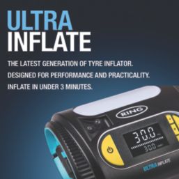 Ring ULTRAINFLATE 20 Digital Tyre Inflator 12V