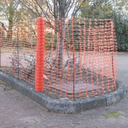 Essentials  Barrier Fencing Orange 50m