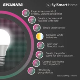 Sylvania SylRadiance LED Smart Ceiling Light White 22W 1500lm
