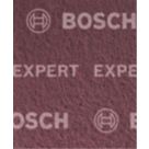 Bosch Expert N880 Metal Fleece Pads 140mm x 115mm Red 2 Pack