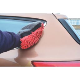 Hilka Pro-Craft Polyester & Nylon 2-in-1 Noodle Wash Mitt