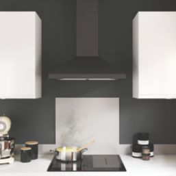 Cooke & Lewis CLCH60LKBL Chimney Hood Black 598mm