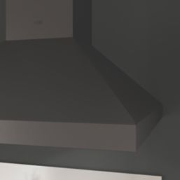Cooke & Lewis CLCH60LKBL Chimney Hood Black 598mm