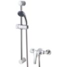 Swirl Tarn Rear-Fed Exposed Chrome  Mixer Shower