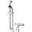 Swirl Tarn Rear-Fed Exposed Chrome  Mixer Shower