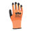 Site  Thermal Waterproof Gloves Orange/Black Large