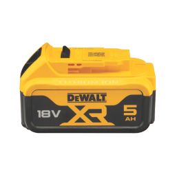 DEWALT DCB184P3-XJ 18V 5.0Ah Li-Ion XR Battery Pack Starter Kit 3 Pieces