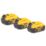 DEWALT DCB184P3-XJ 18V 5.0Ah Li-Ion XR Battery Pack Starter Kit 3 Pieces