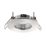 Saxby CosmosValue Fixed  Fire Rated Recessed Downlight Satin Nickel