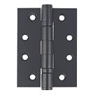 Smith & Locke  Black Grade 13 Fire Rated Ball Bearing Hinges 102mm x 76mm 2 Pack