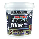 Ronseal 5 Minute Multipurpose Ready-Mixed Filler White 600ml