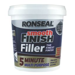 Ronseal  5 Minute Multipurpose Ready-Mixed Filler White 600ml