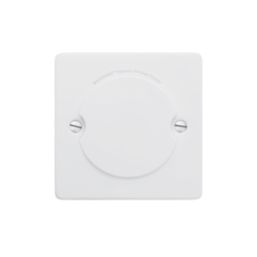 MagCharge Charging Socket 1-Gang 13A Matt White with White Inserts