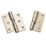 Smith & Locke Satin Nickel  Rising Butt Hinges RH 75mm x 71mm 2 Pack