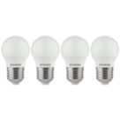 Sylvania ToLEDo V7 827 SL4 E27 Mini Globe LED Light Bulb  470lm 4.5W 4 Pack
