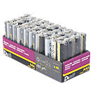 Diall  AAA Alkaline Batteries 40 Pack