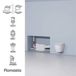 Flomasta  Macerator WC & Bathroom (Slim)  400W 220-240V