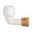 Hep2O  Plastic Push-Fit Angled Keyless Tap Connector 15mm x 1/2"