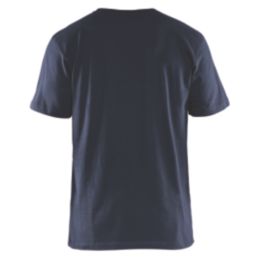Blaklader  Short Sleeve T-Shirt Navy X Large 43" Chest