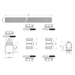 McAlpine  Flexible Condensate Pipe Kit
