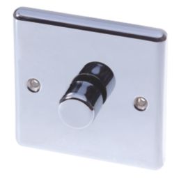 LAP  1-Gang 2-Way LED Dimmer Switch  Polished Chrome