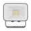 Brackenheath iSpot G3 Frameless Indoor & Outdoor LED Floodlight Black 10W 1100lm