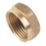 Midbrass  Brass Compression Blank Nut 1/2"
