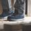 Scruffs Halo 3 Size 9  Navy   Steel Toe Cap Safety Trainers
