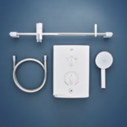 Mira Sport MTF White/Chrome 9kW  Electric Shower