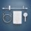 Mira Sport MTF White/Chrome 9kW  Electric Shower