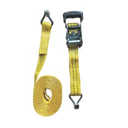 Smith & Locke Ratchet Tie-Down with J-Hooks 6m x 38mm