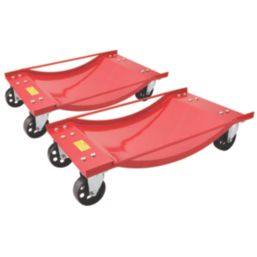Hilka Pro-Craft 400kg Wheel Dollies 2 Pack